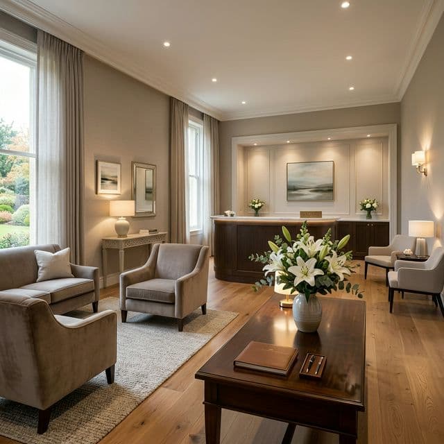 Ume Funeral Home interior — a place of calm and compassion